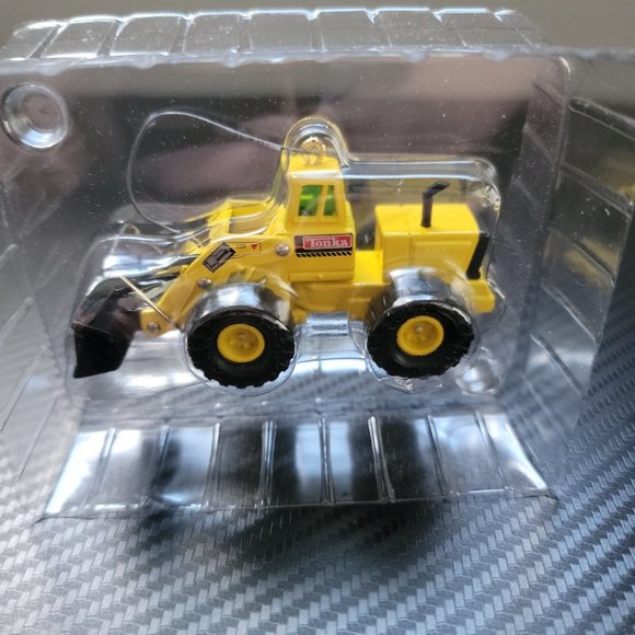Vintage 1997 Hallmark Keepsake Ornament Tonka Die-cast Metal Mighty Front Loader - Picture 7 of 9